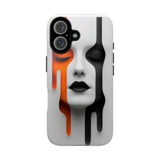 Stylish Phone Case - Artistic Tough Phone Cover, Unique Gift, Modern Cellphone Case, Trendy Phone Accessory, Tech Gift for Her